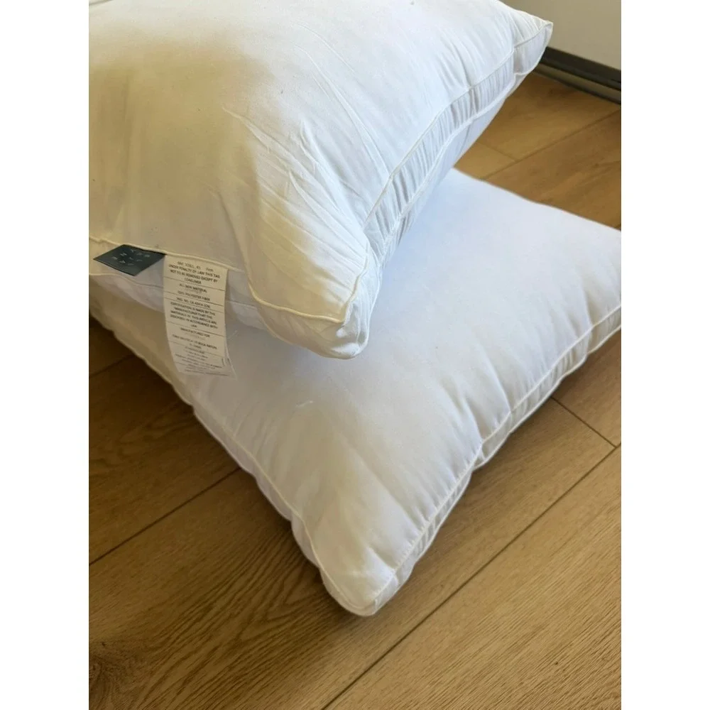 Ella Jayne Gusseted Firm Plush Down Alternative Side/Back Sleeper Pillow Set 2